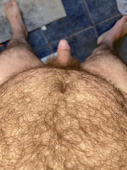 So how do you lads like your hairy dad…..big belly, little willy? Then roll up 😈