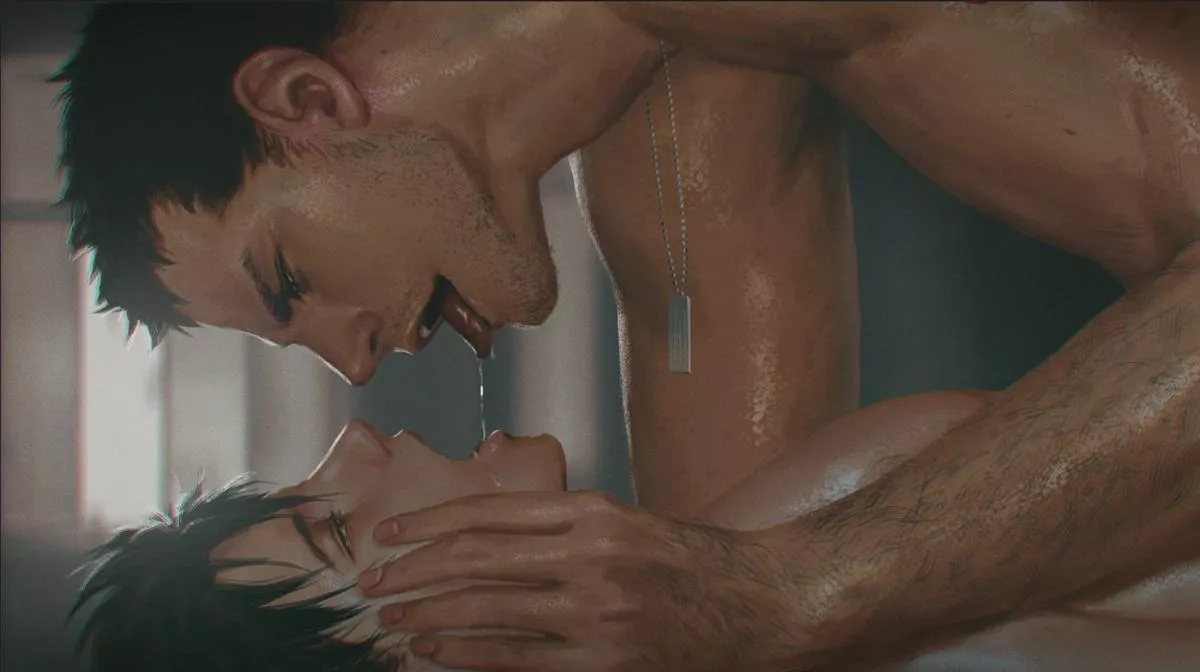 Spit on mouth 💦 [Penguin Frontier]