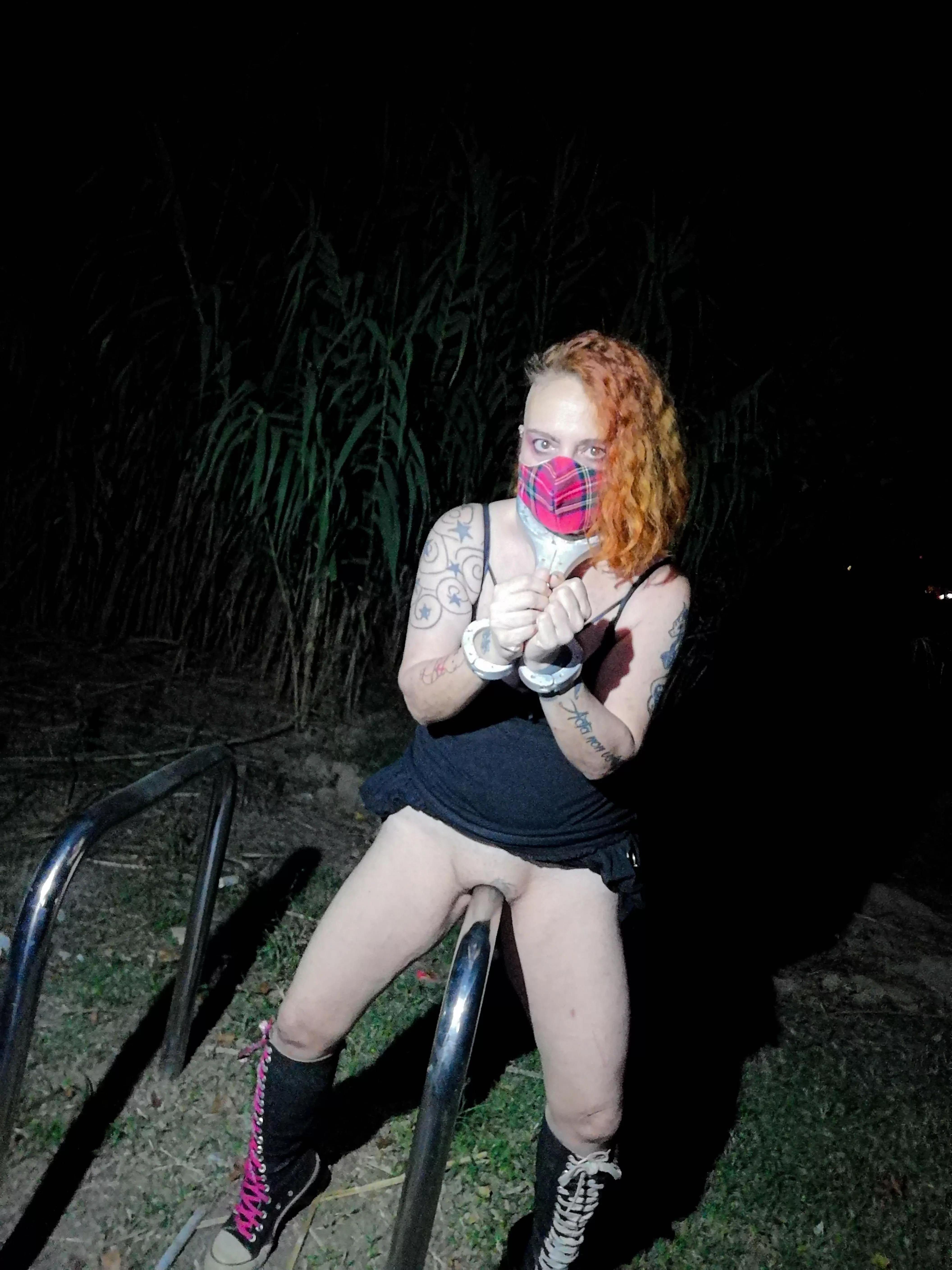 Trapped and exposed, so exciting