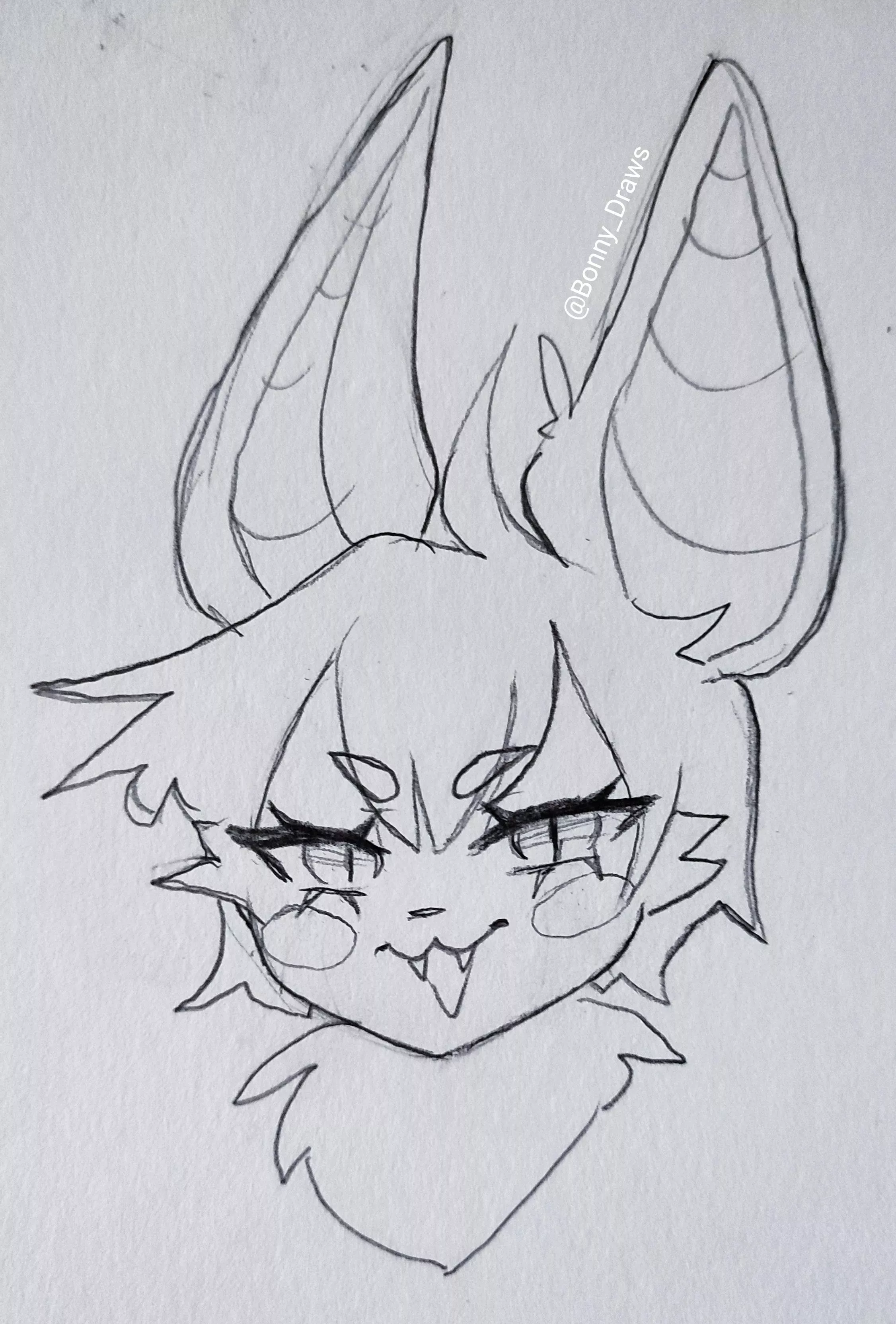 What should I name this new bat girl I doodled?