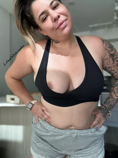 An early titty Tuesday present