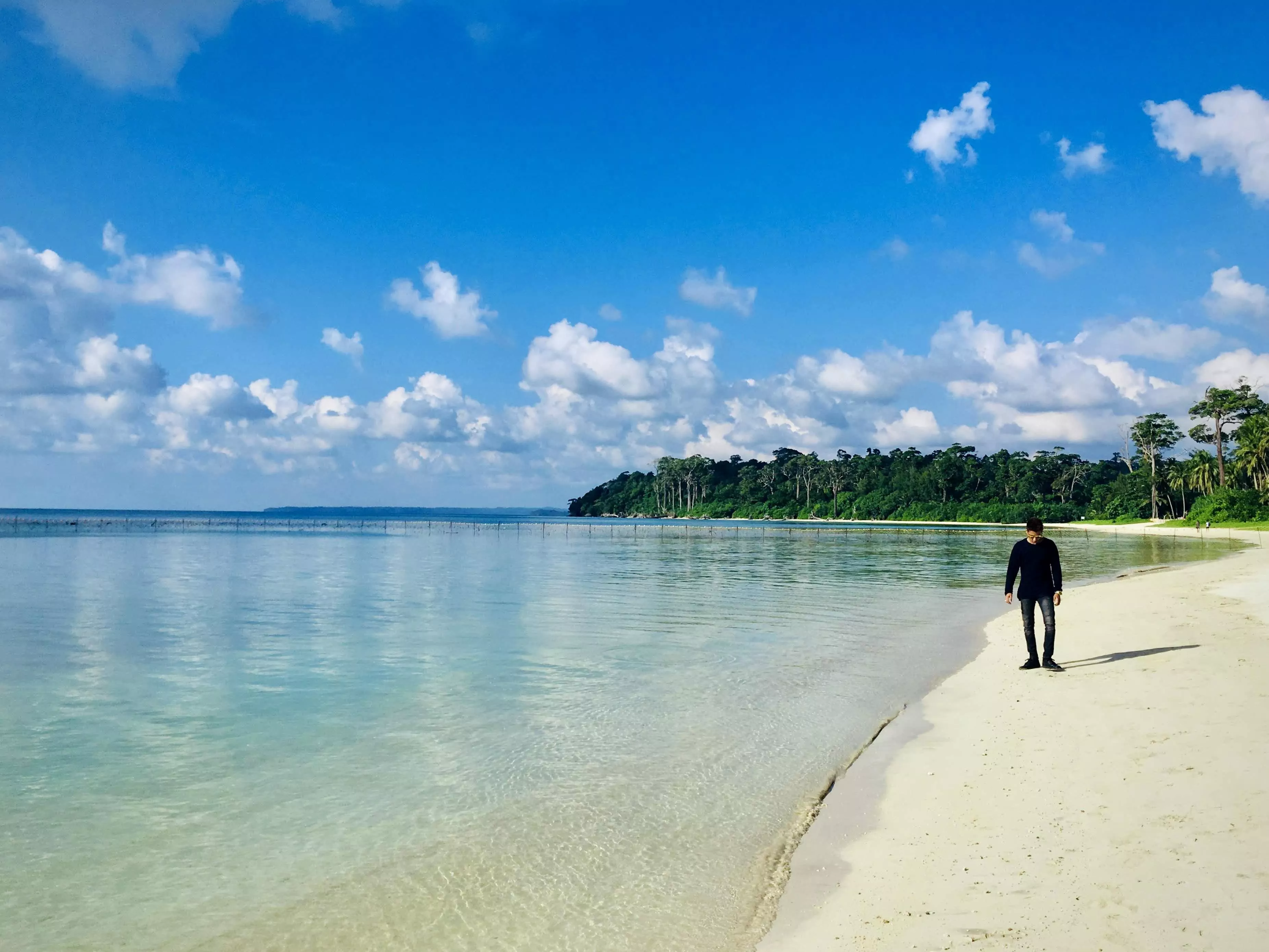 ☮️ and calm. And the water is so clear.