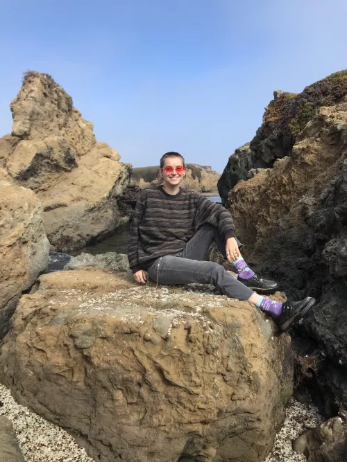 Day at the sea glass beach