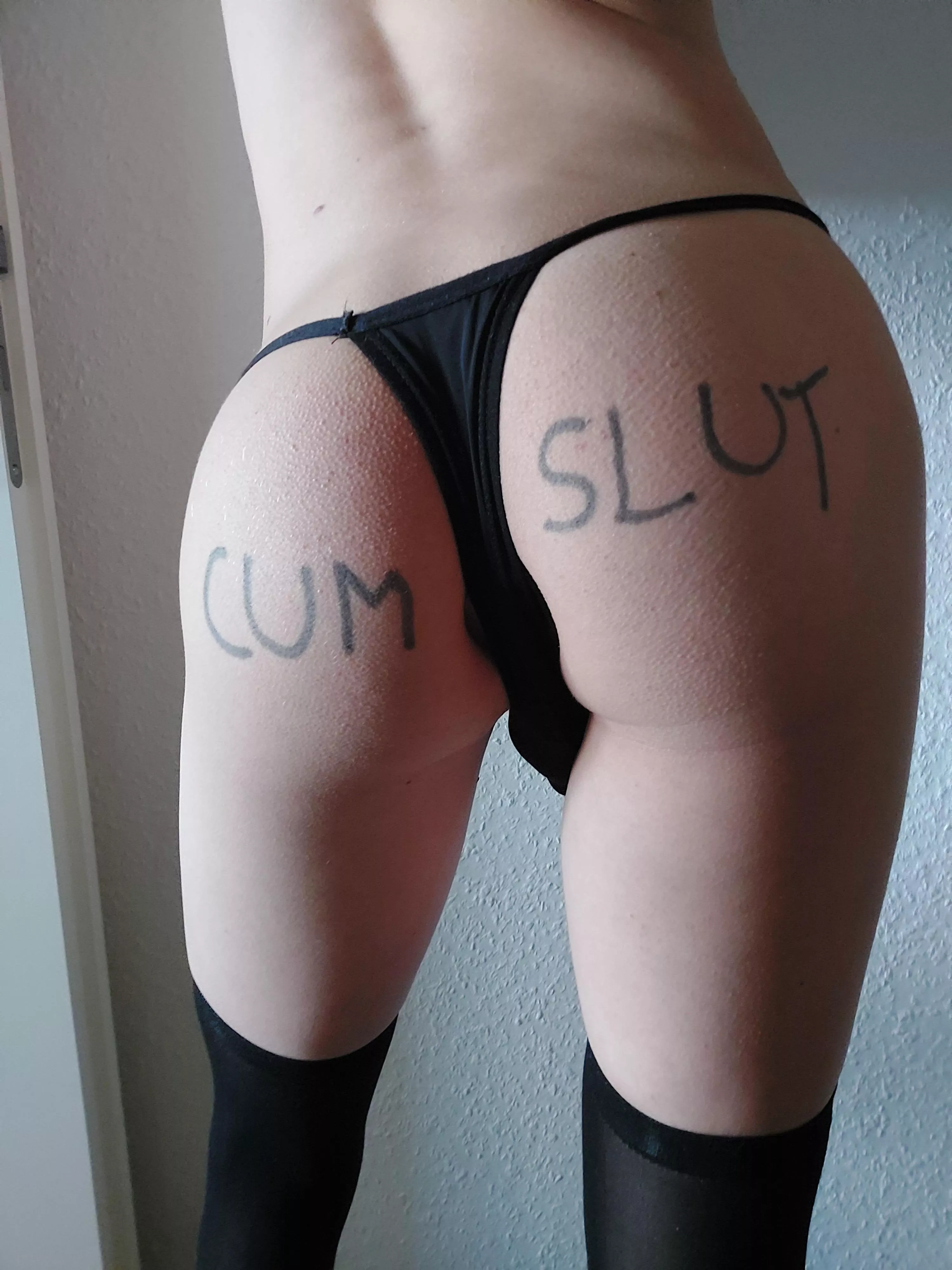 Do you like the thong AND the writing?