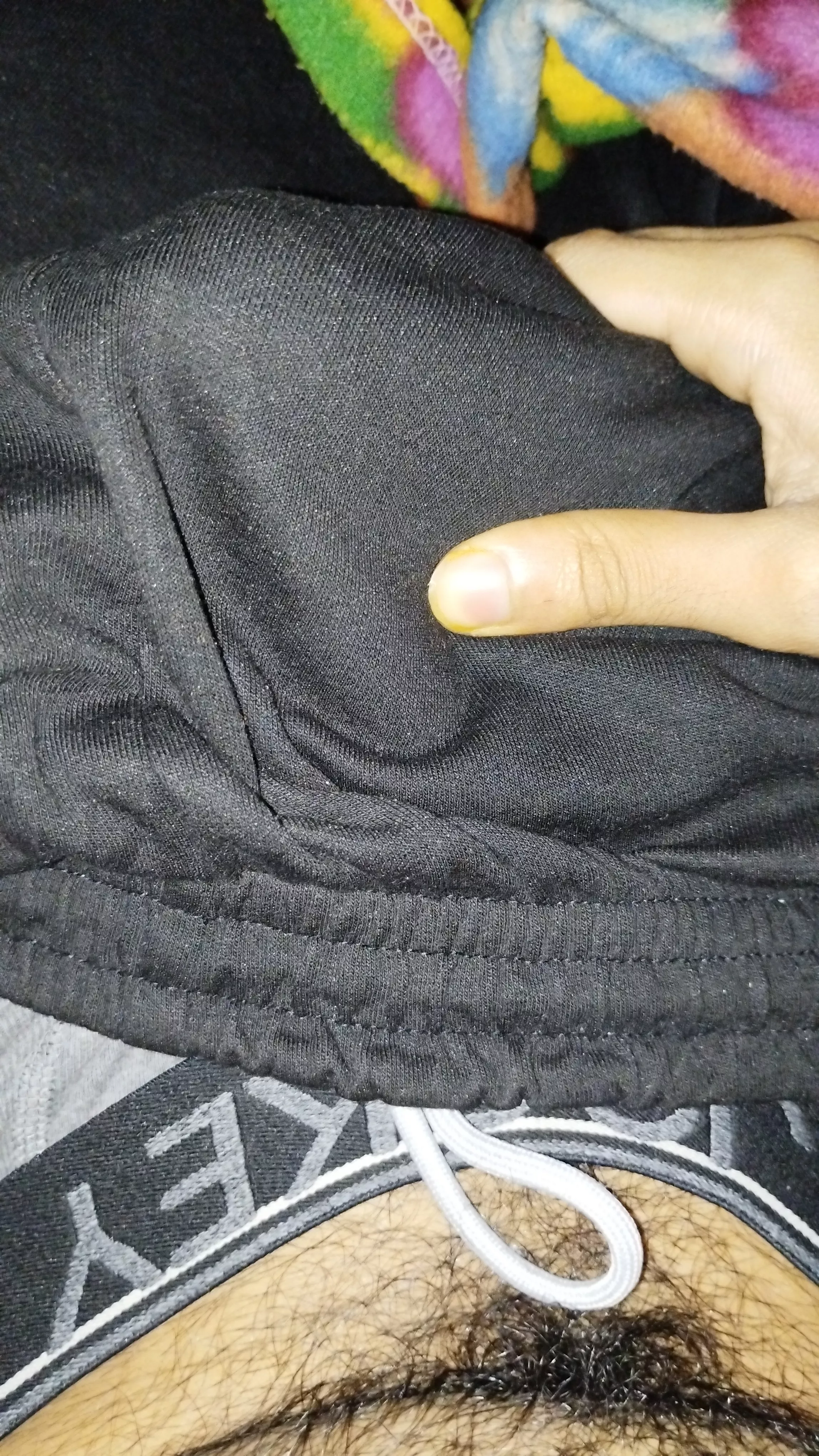 It's such a pain to try to hide it whenever it gets straight