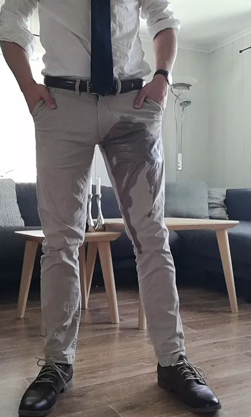 Let myself go right before going to work