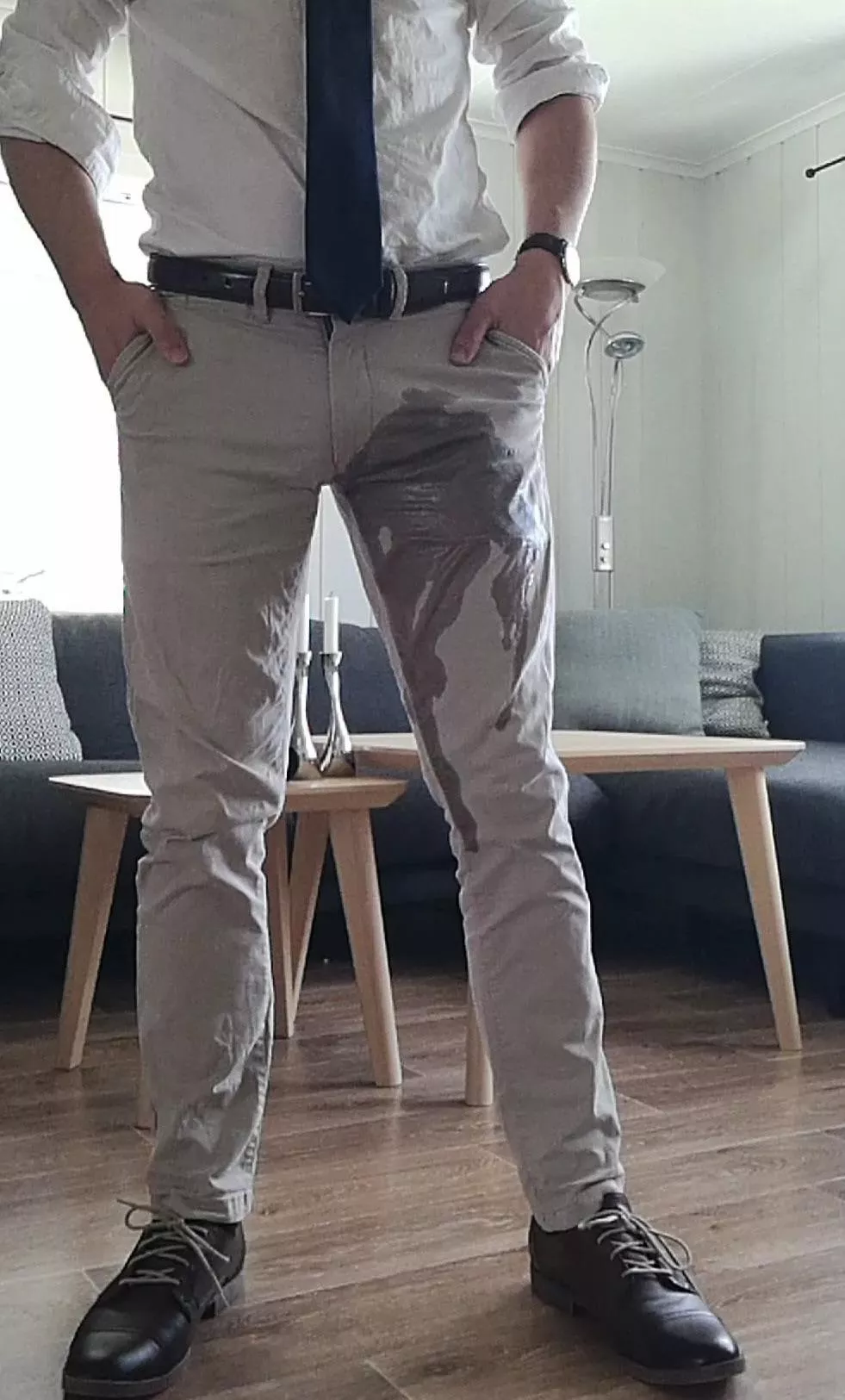 Let myself go right before going to work