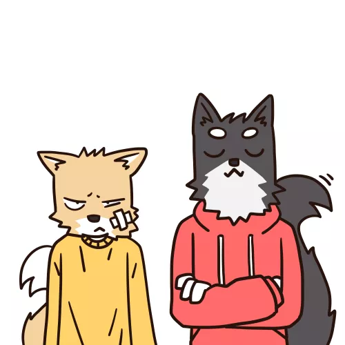 Love bites [art by me @shifugumi on Twitter]