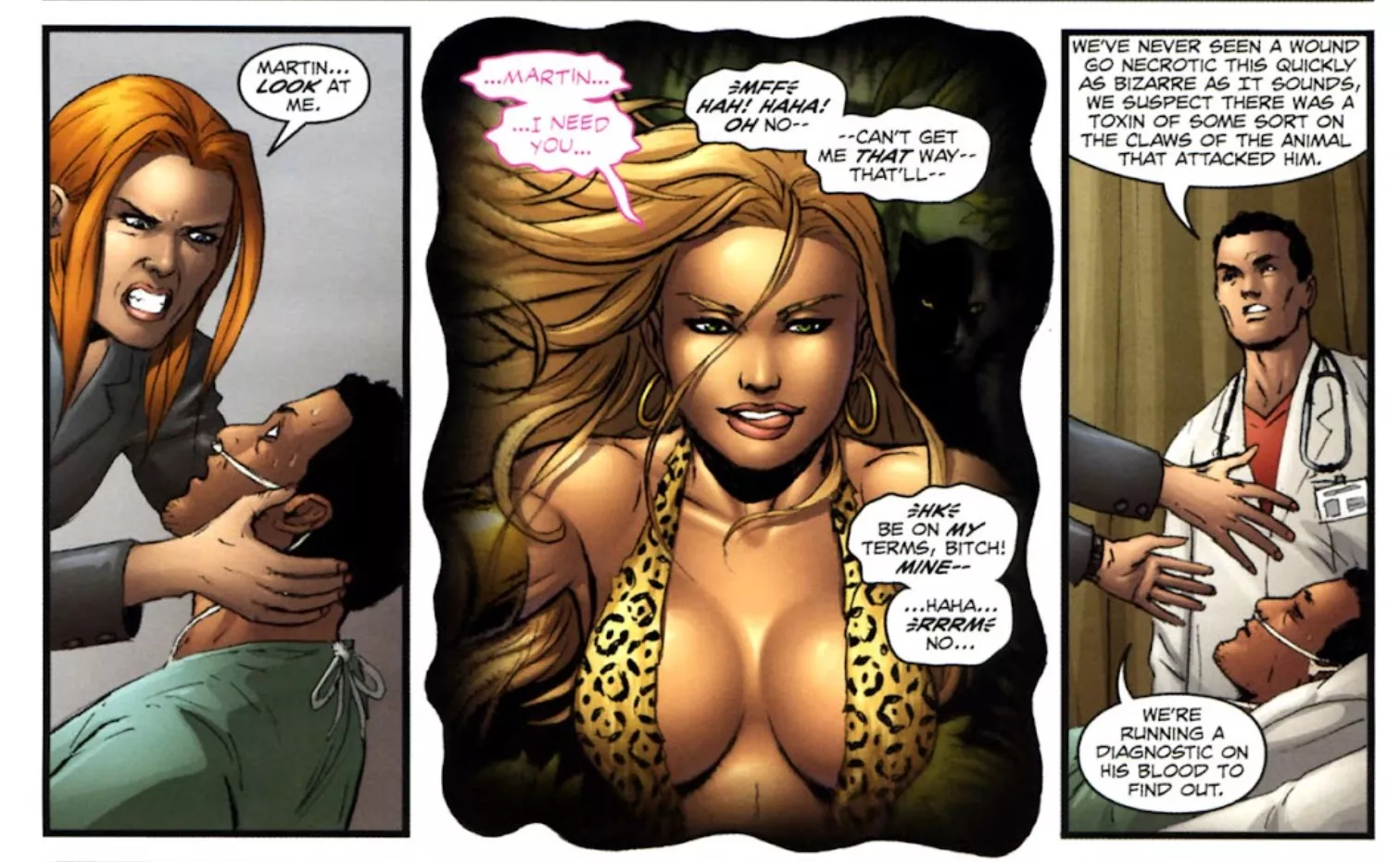 Martin's Fantasy [Sheena, Queen of the Jungle (2007) #2]