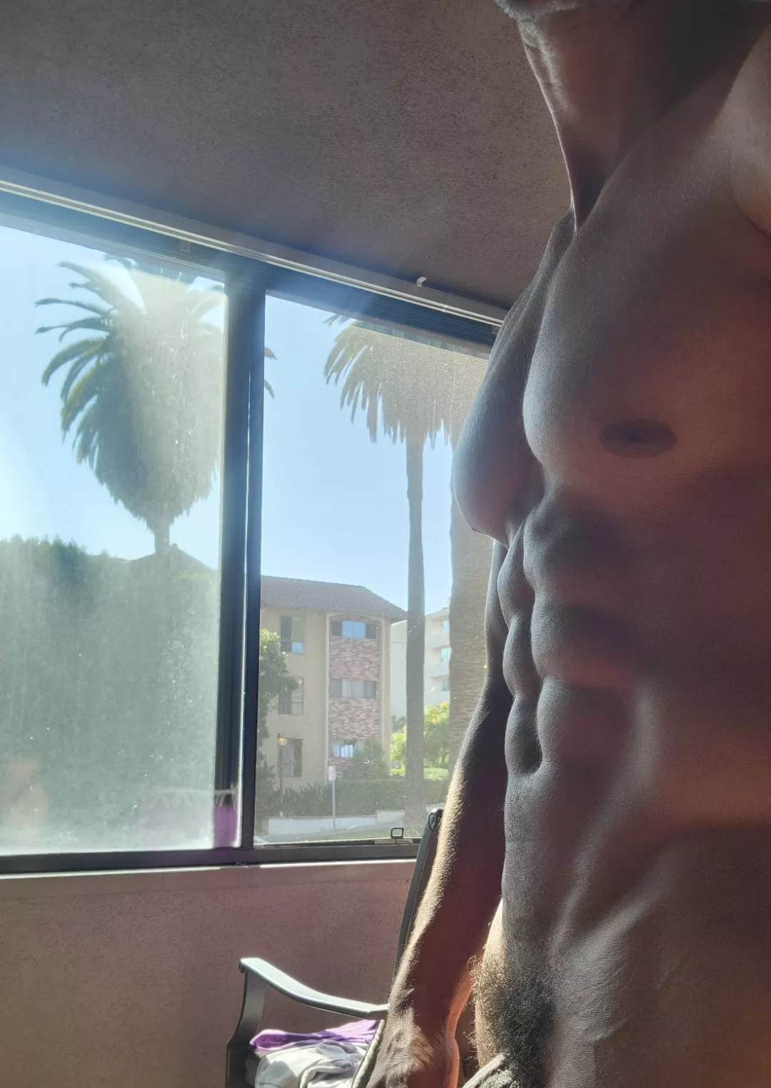 Neighbors always peeking in on me