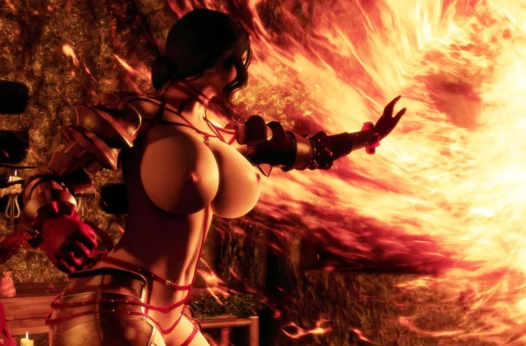 Push back the flames