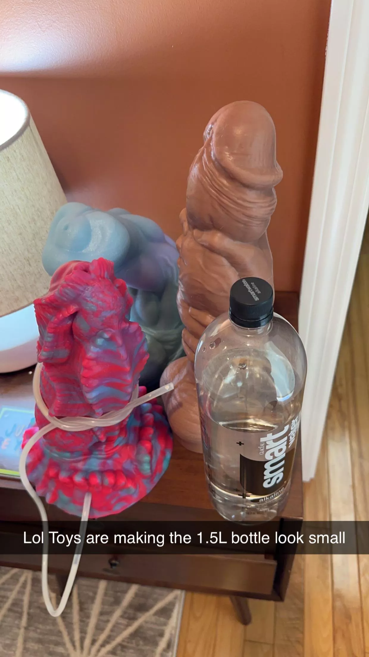 Sometimes I forget how massive these things really are 😂 BD XL Slater, Large Stan and Mr Hankeys XXL Dana’s Grip