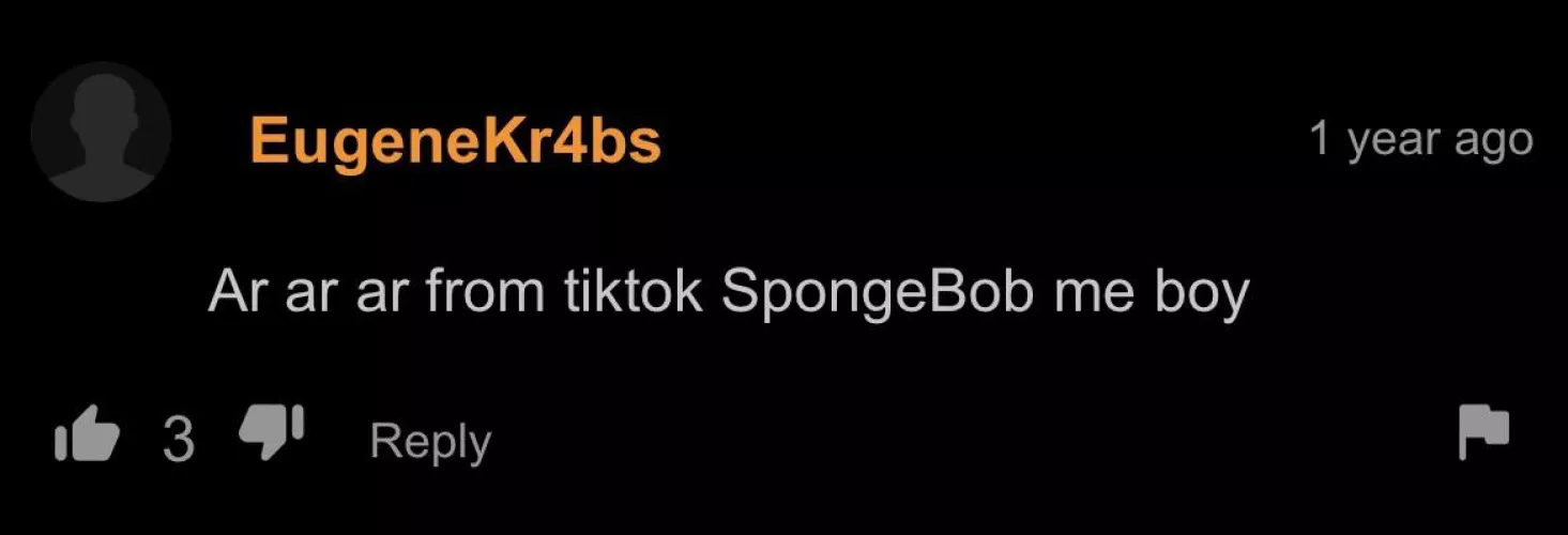 spongebob me boy