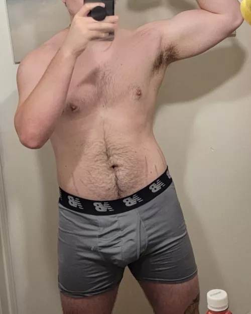 Still hairy and chubby enough to be a cub?