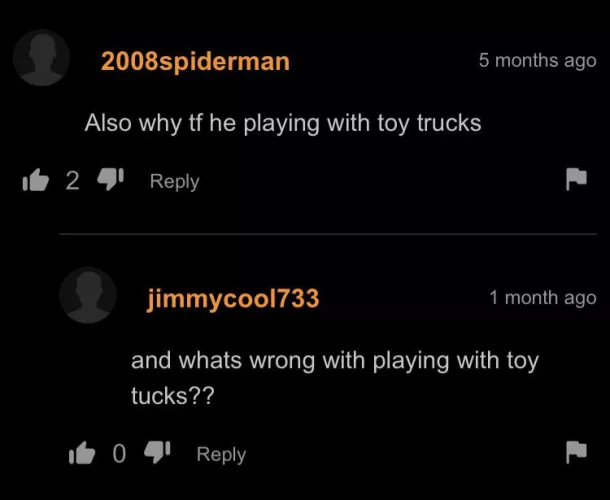 Toy trucks