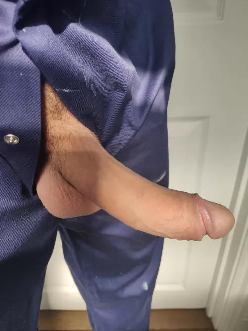 What would you do if the handyman turned up like this?