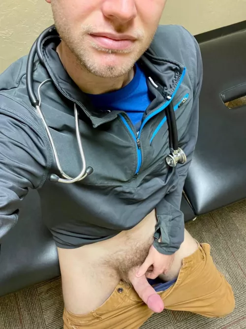 Would you let this doctor give you an exam? 😉