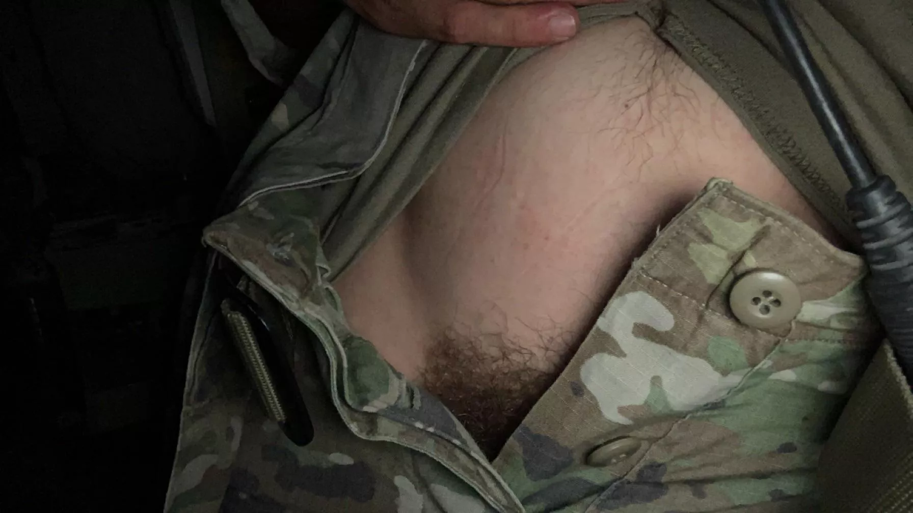 An action shot from my Bradley turret