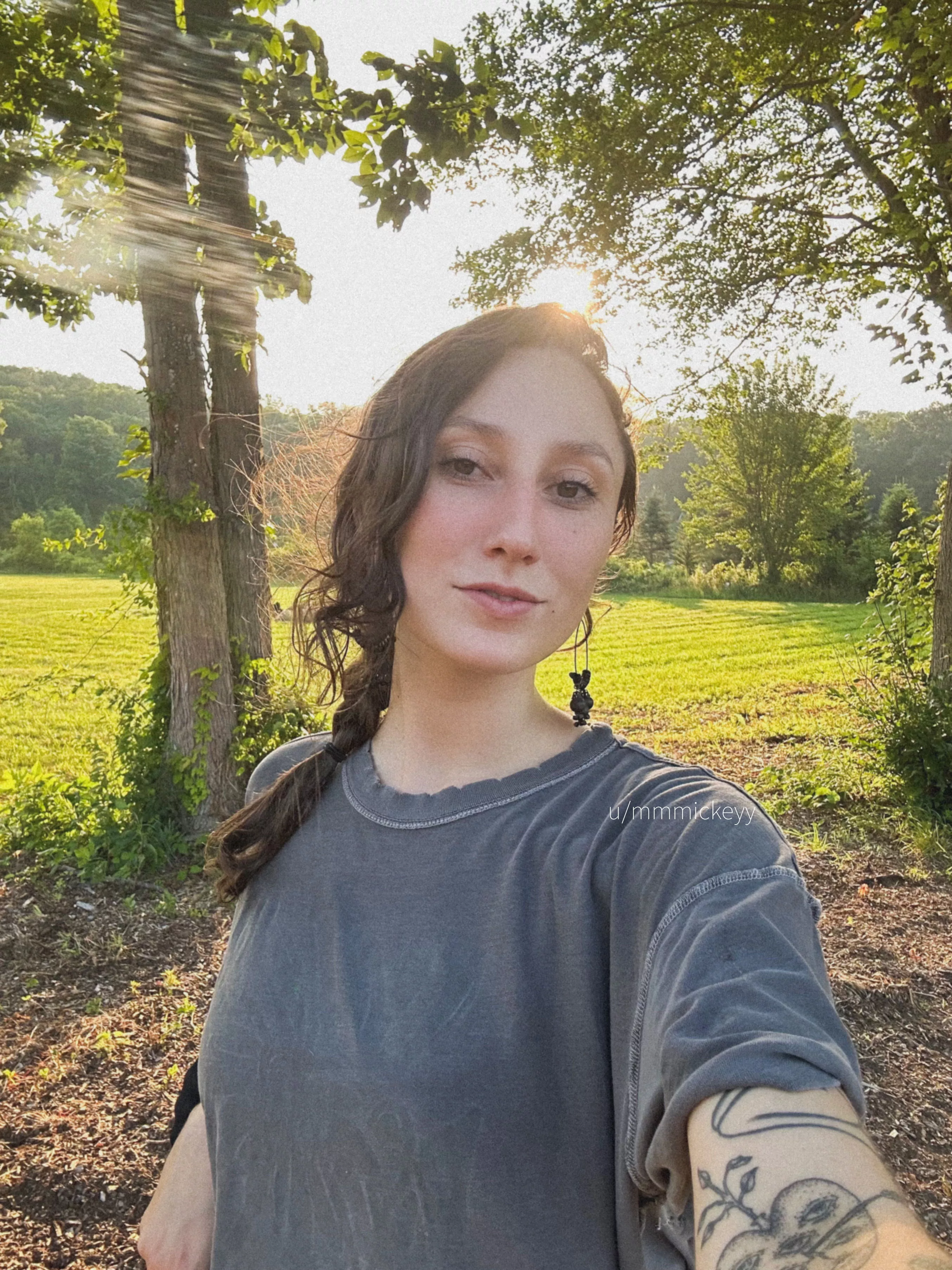 back home; growing up in such a rural landscape really made me appreciate nature