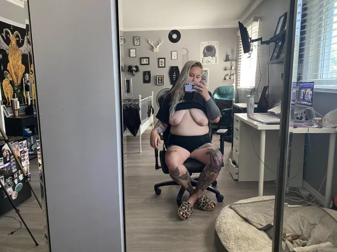 finally home, time to get naked