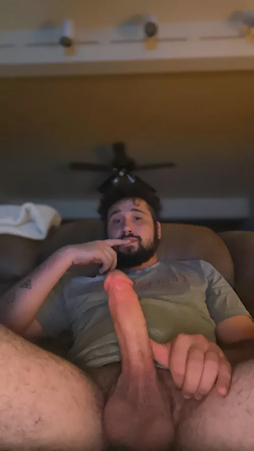 Good morning from me and my cock!