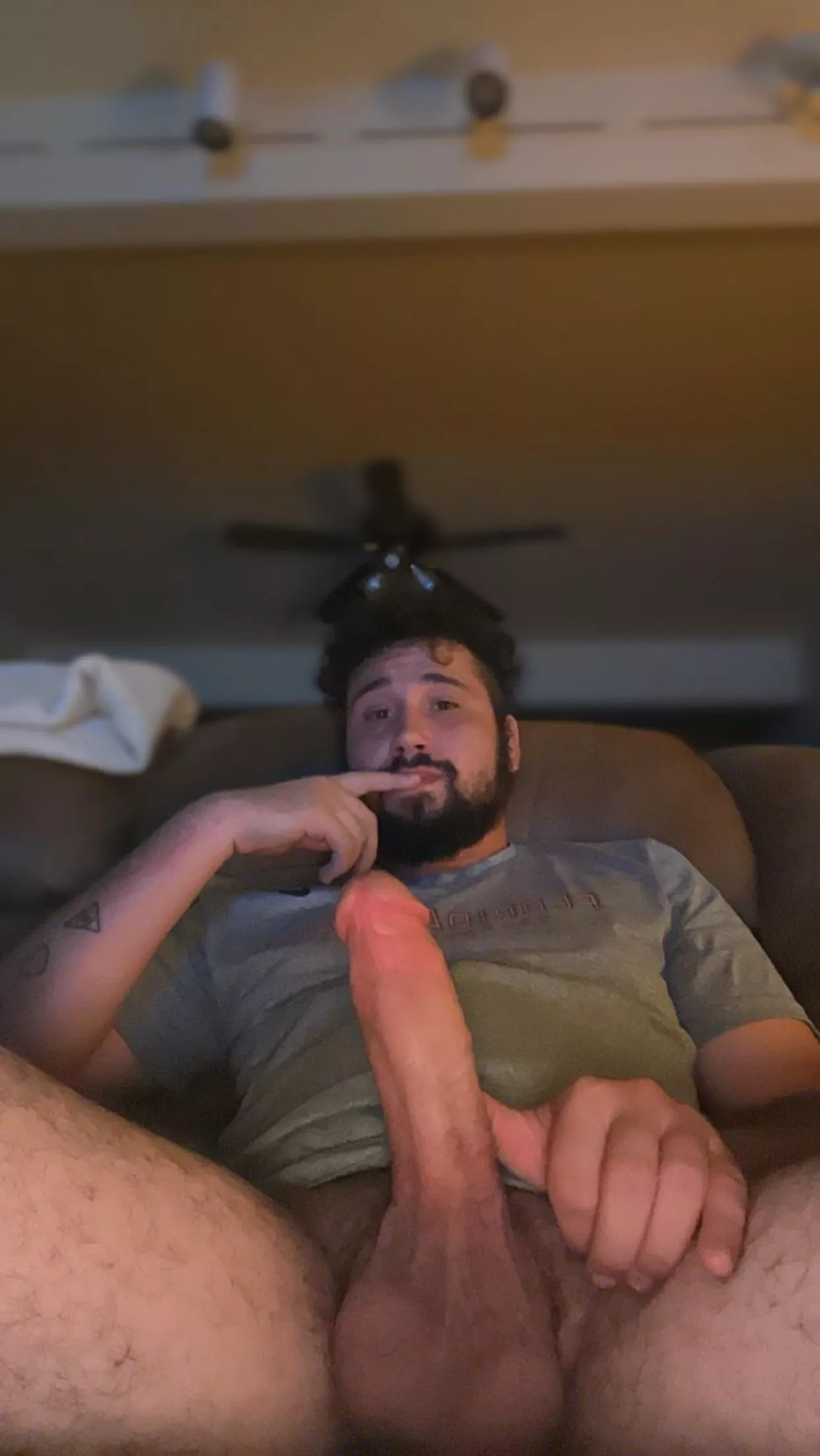 Good morning from me and my cock!