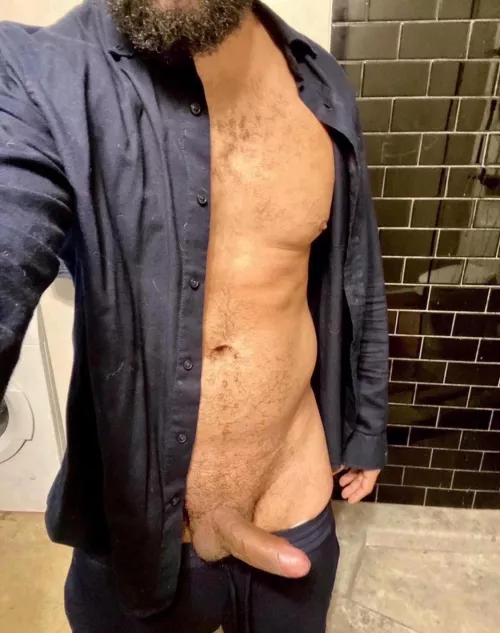 Home from work. Are you ready for me?