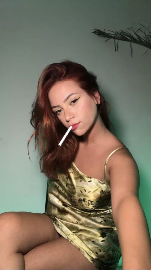 How about lighting my cigarette? Plsss