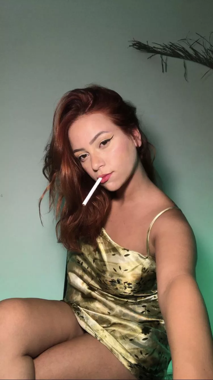 How about lighting my cigarette? Plsss