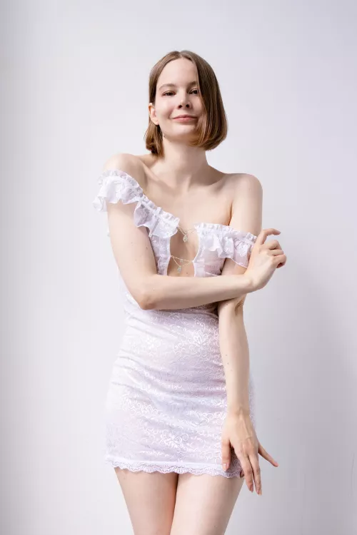 I got this dress (f)rom an adult shop but I’d wear it outside