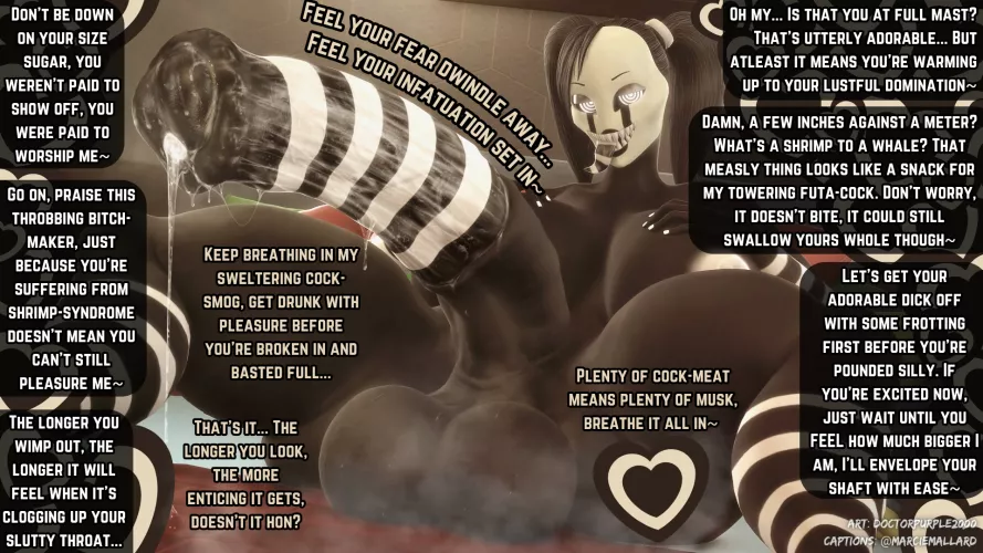 Let pleasure submerge your fear~ [Futa] [POV] [Creepy] [Musky] [Small Penis Humiliation] [Patron Request]