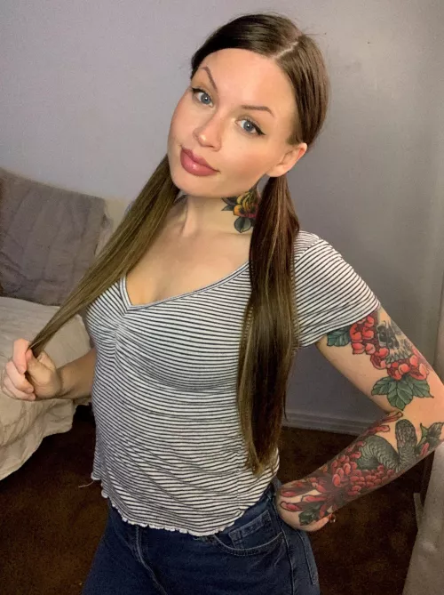 My hair hasn’t been this long in years