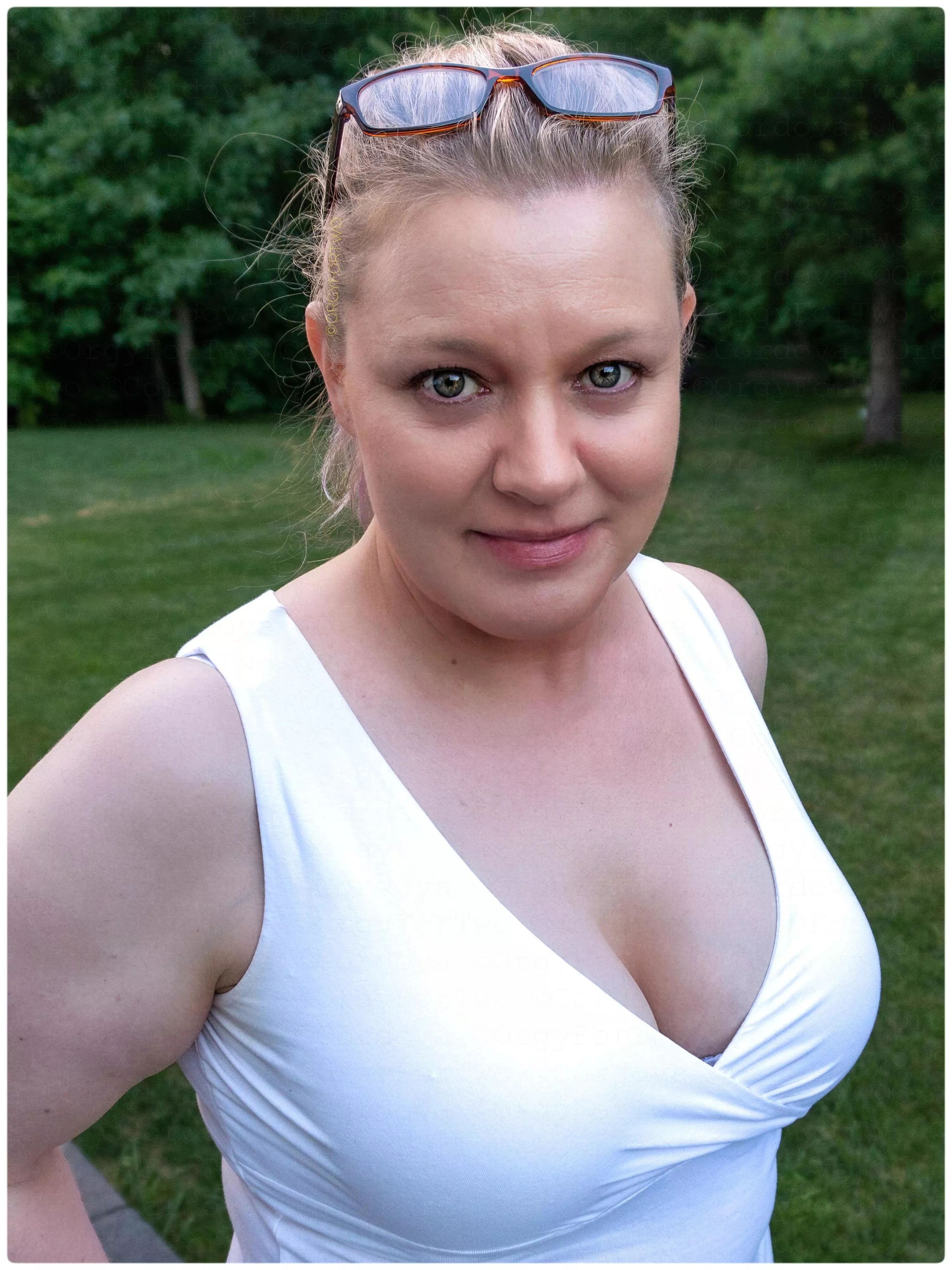 Okay, okay... I agree that t's a beautiful afternoon. Can we go back inside now?