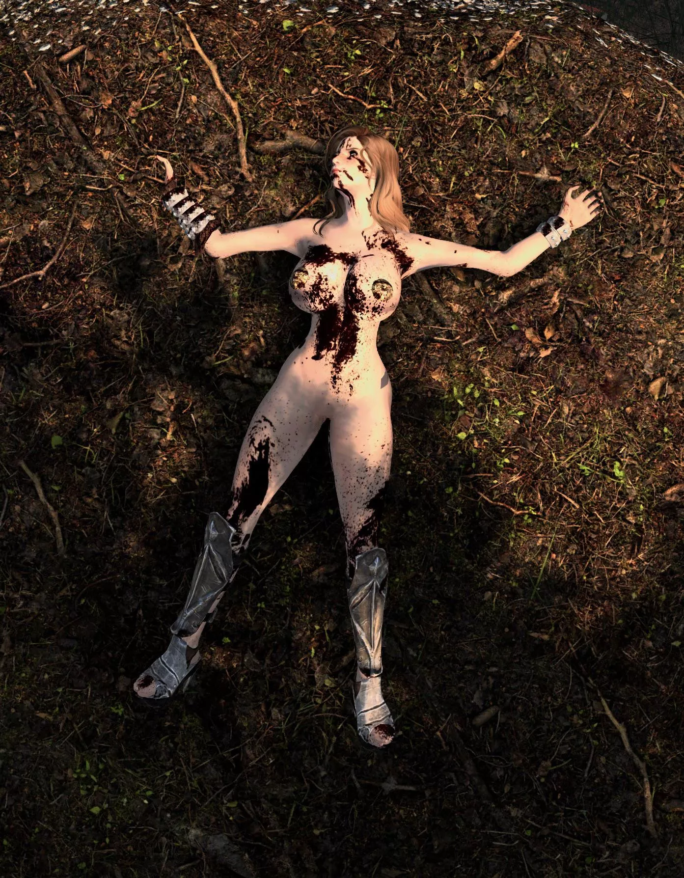 P-please, spare me… I’d do anything. Please