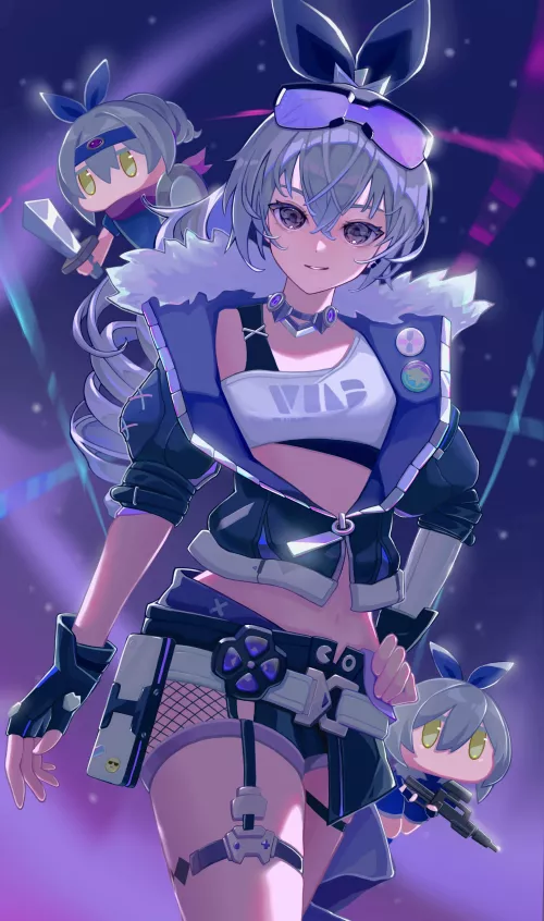 SILVER WOLF Thighs [Honkai Star Rail]
