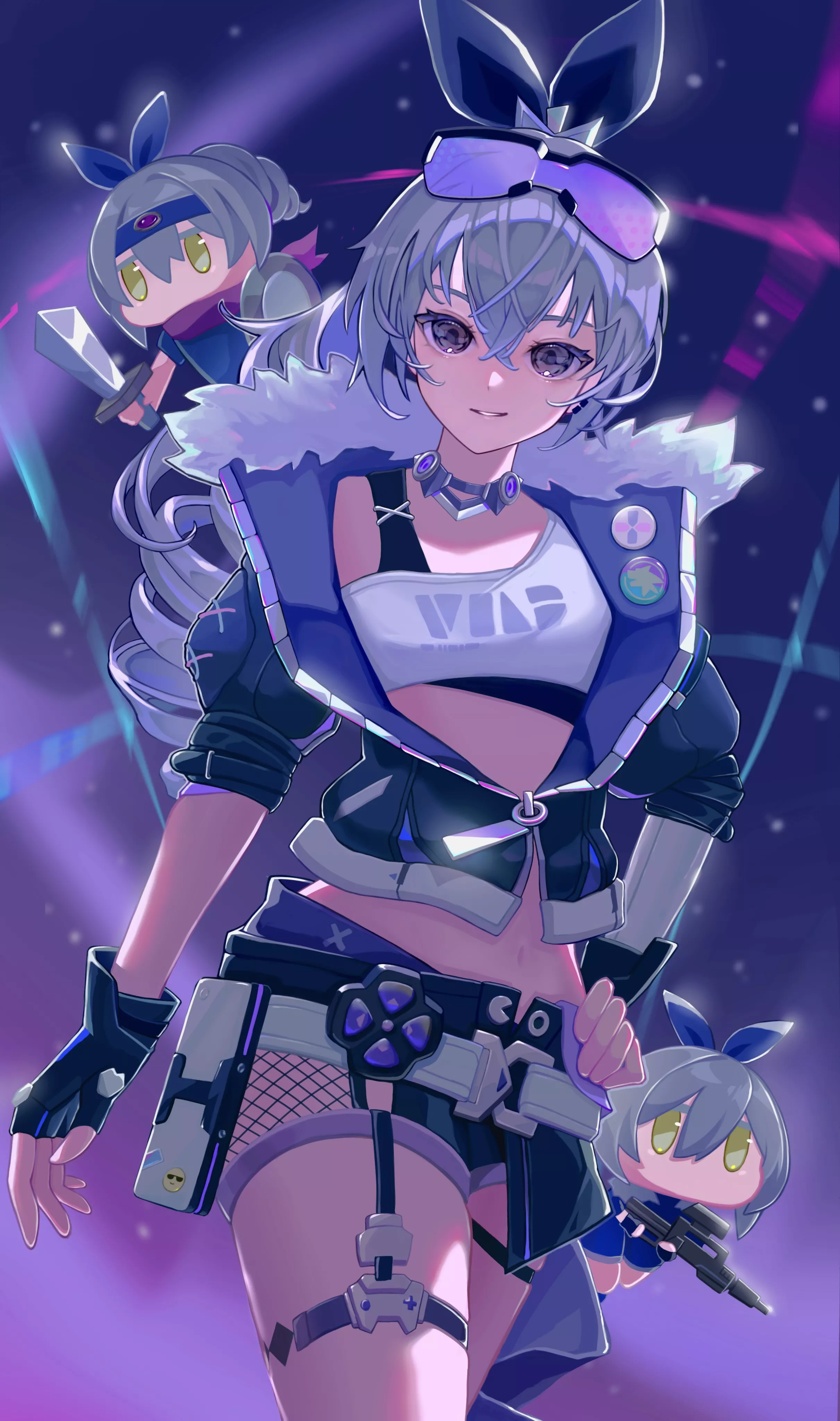 SILVER WOLF Thighs [Honkai Star Rail]
