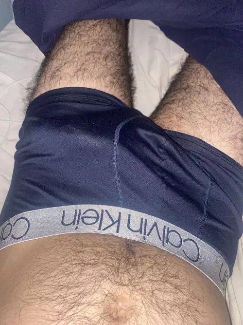 Sleeping in my Calvin’s