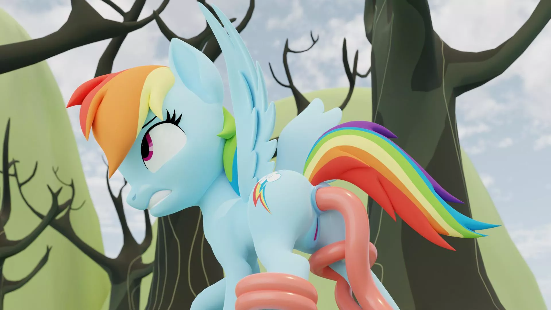 Tentacle stuffed (artist:twintails3d)