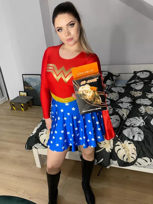 Time for chasity cage !