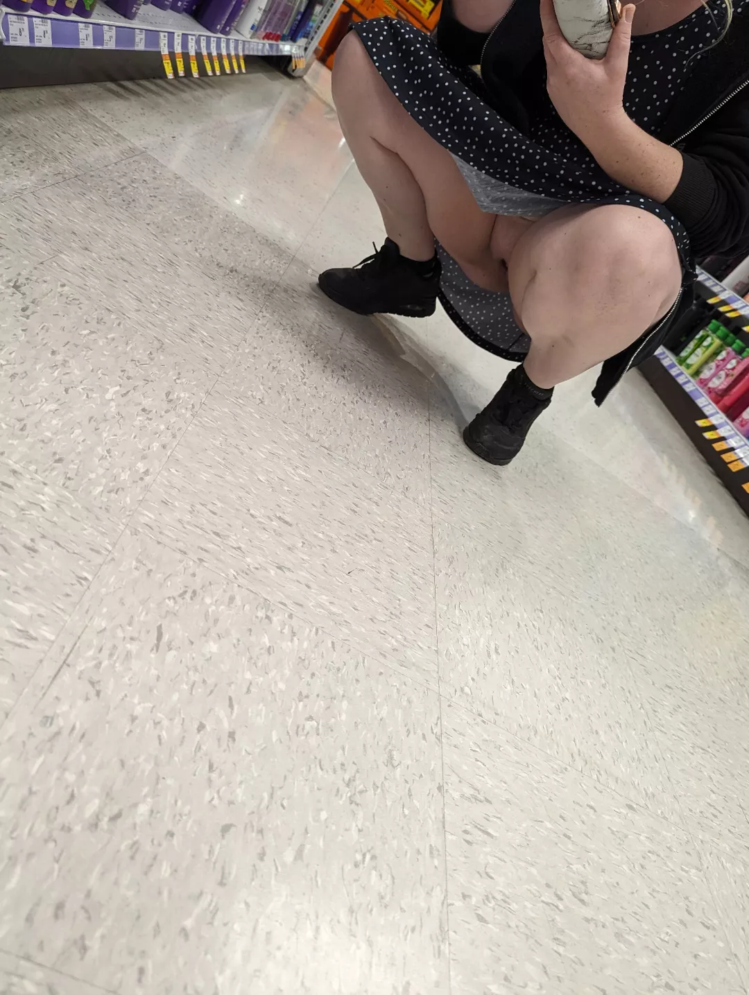 Wonder how many people could see my pussy.