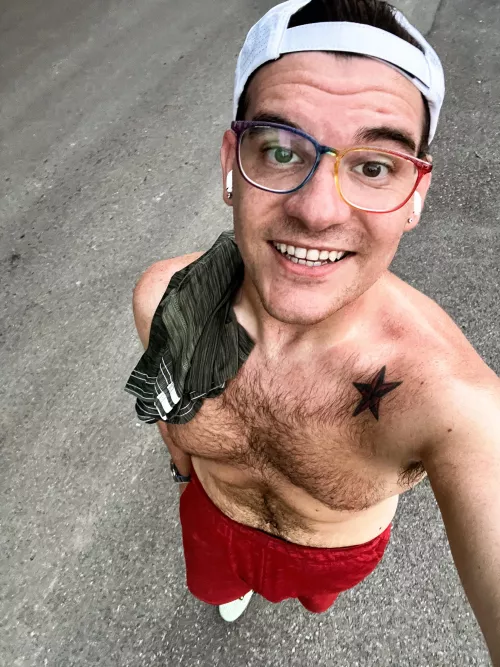 32. Just ran my 200th mile since April.