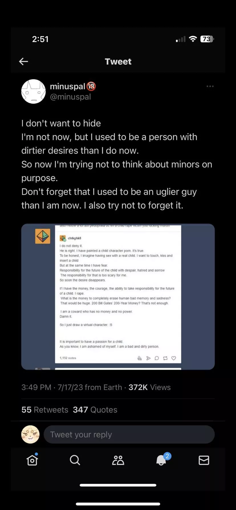 Absolutely disgusting