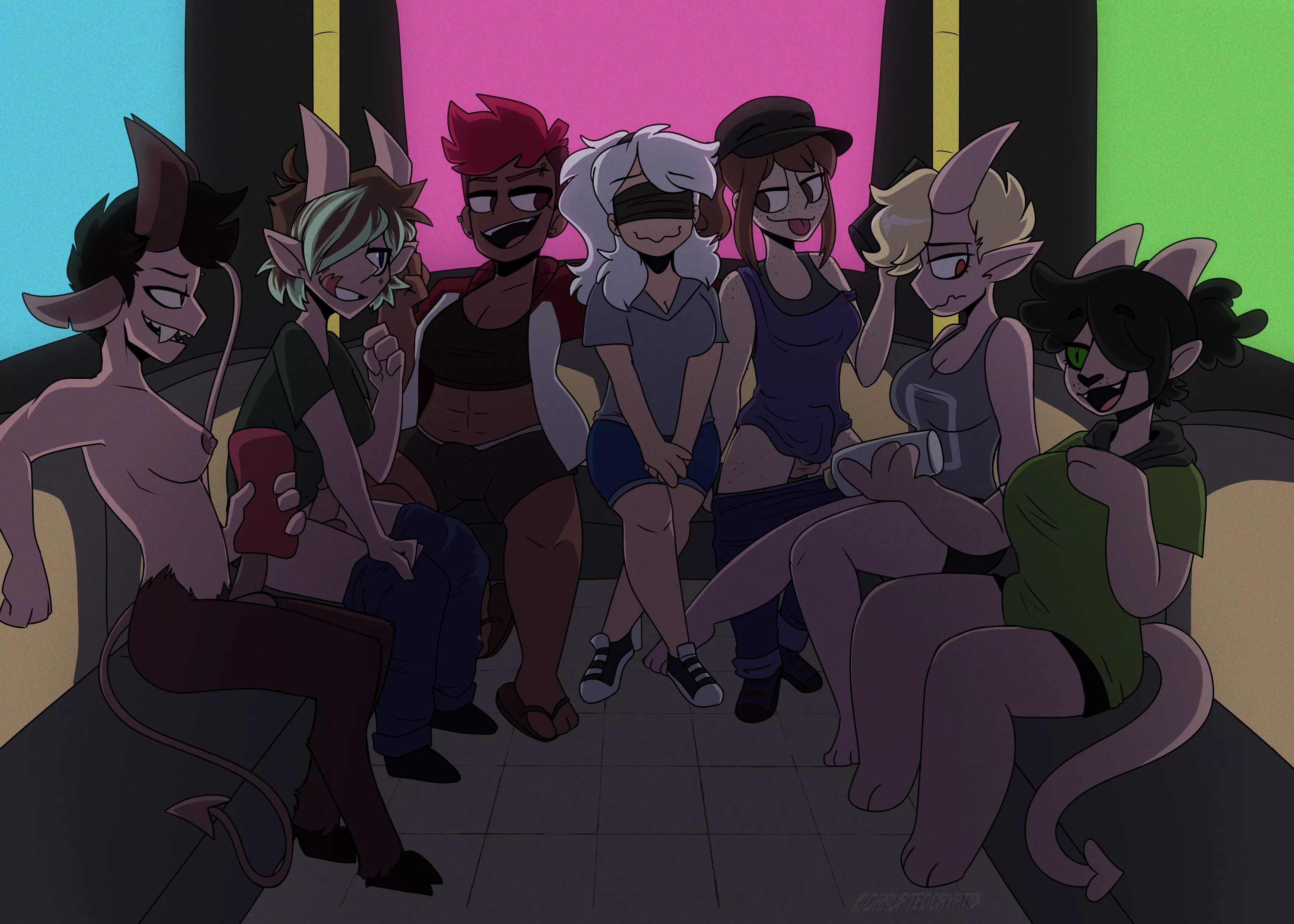 All Aboard the Party Bus! (CorruptedCryptid)