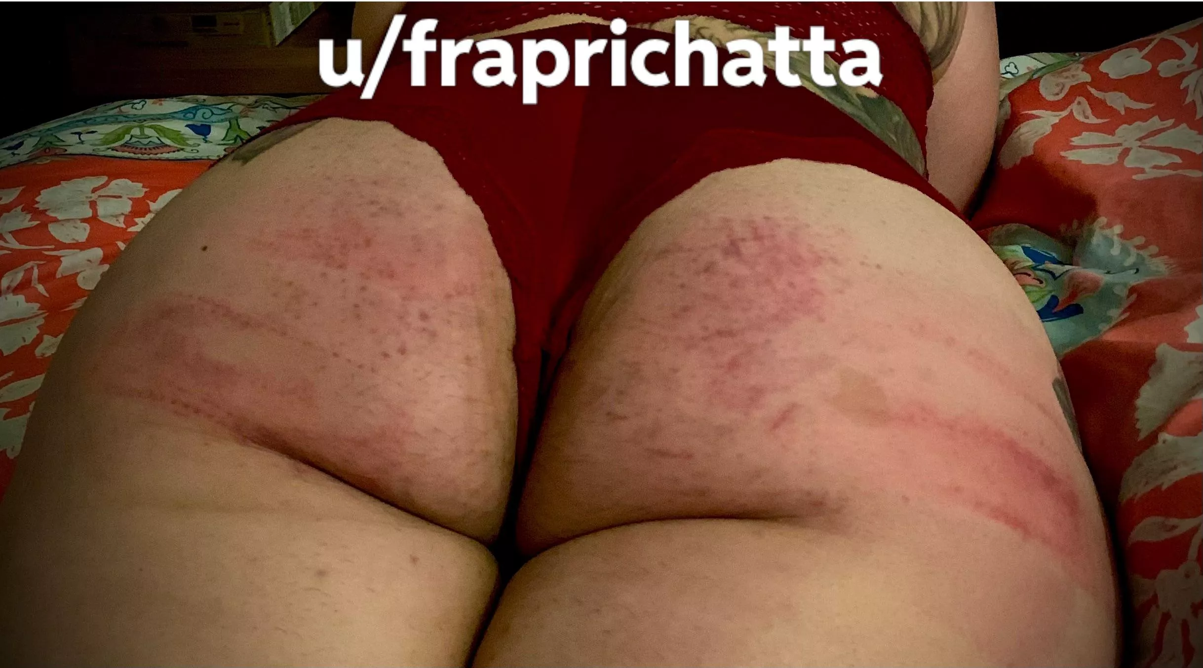 🍑 as red as my panties