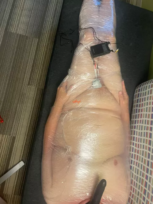 Can I wrap you up and leave you there for hours? 🤭