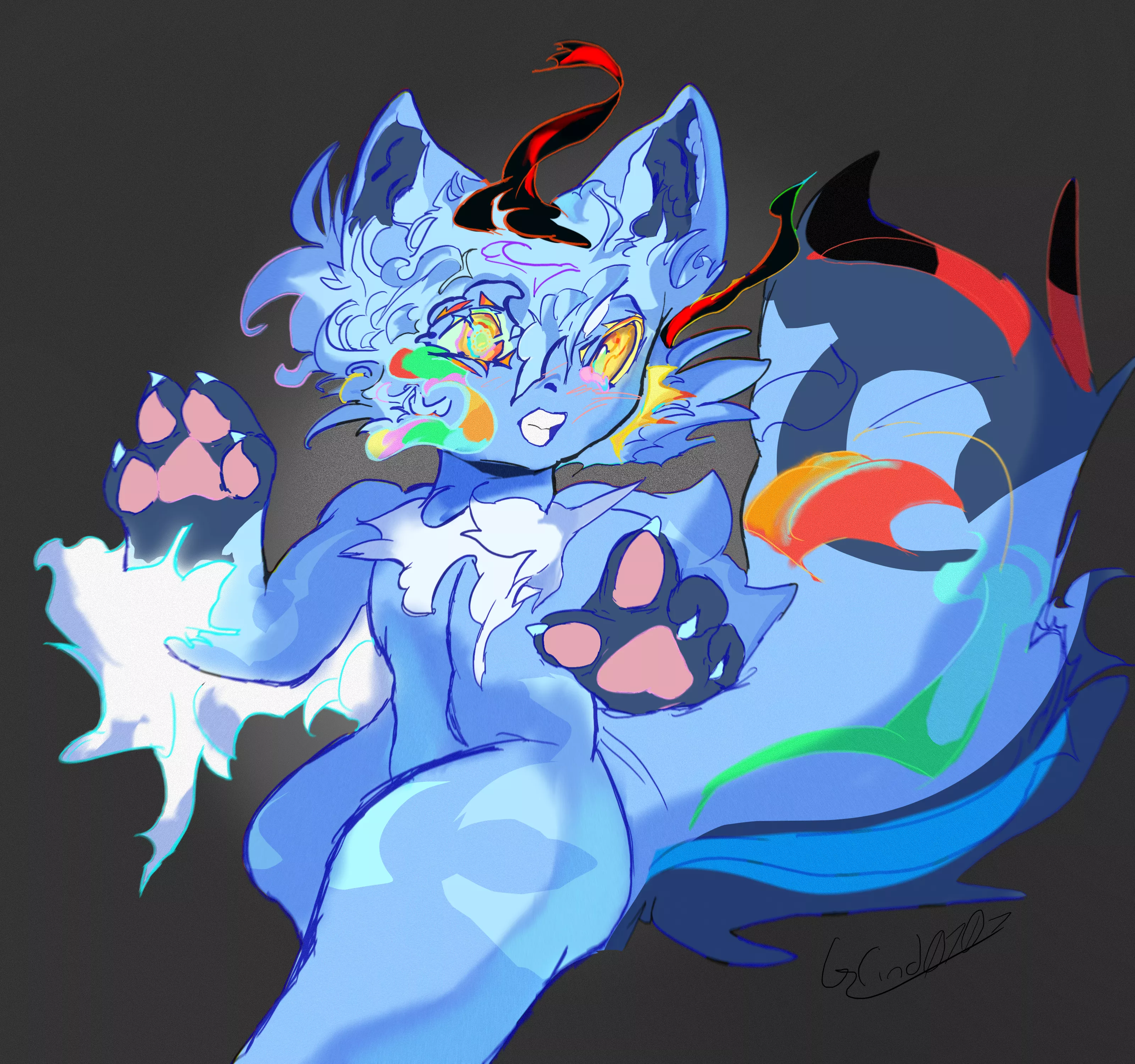 Color 🫐 // art by me !!