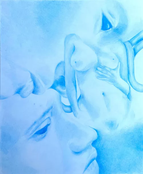 Crush, me (NAJAI), pencil, 2023