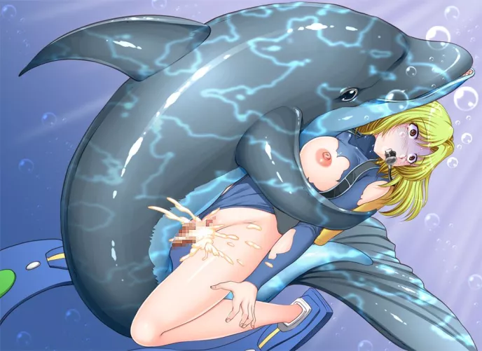 Dolphin cumming inside (Nao Takami)