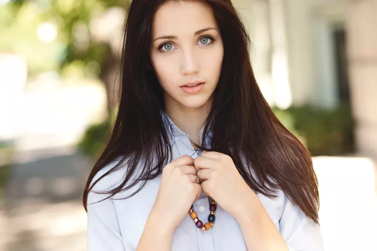 Emily Rudd looking deep into your soul
