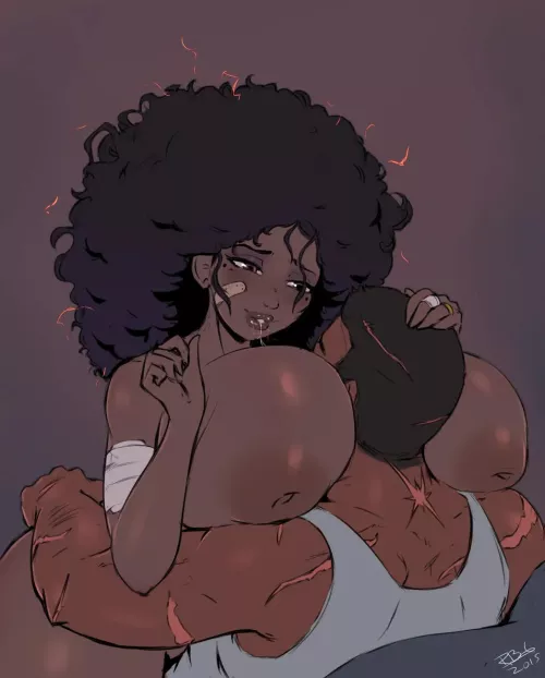 Even tough men need love